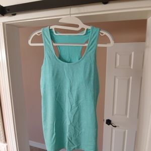 Athlete~ Women's Razorback Stretch Tank Top Sz L